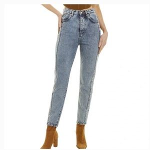 IRO GISMOND SNOW BLUE STRAIGHT JEANS